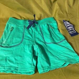 REBE1 Toddlers   Mint / Navy Shorts 🩳